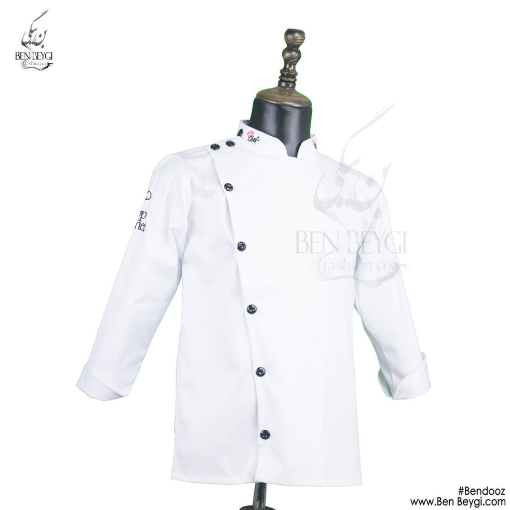 پیراهن آشپزی سفید شف 8078