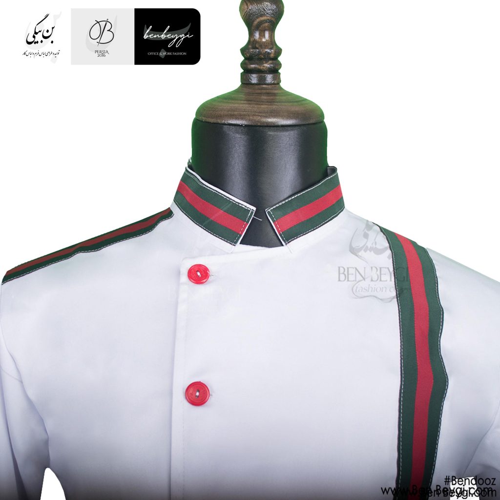 پیراهن آشپزی سفید ایتالیا (1)