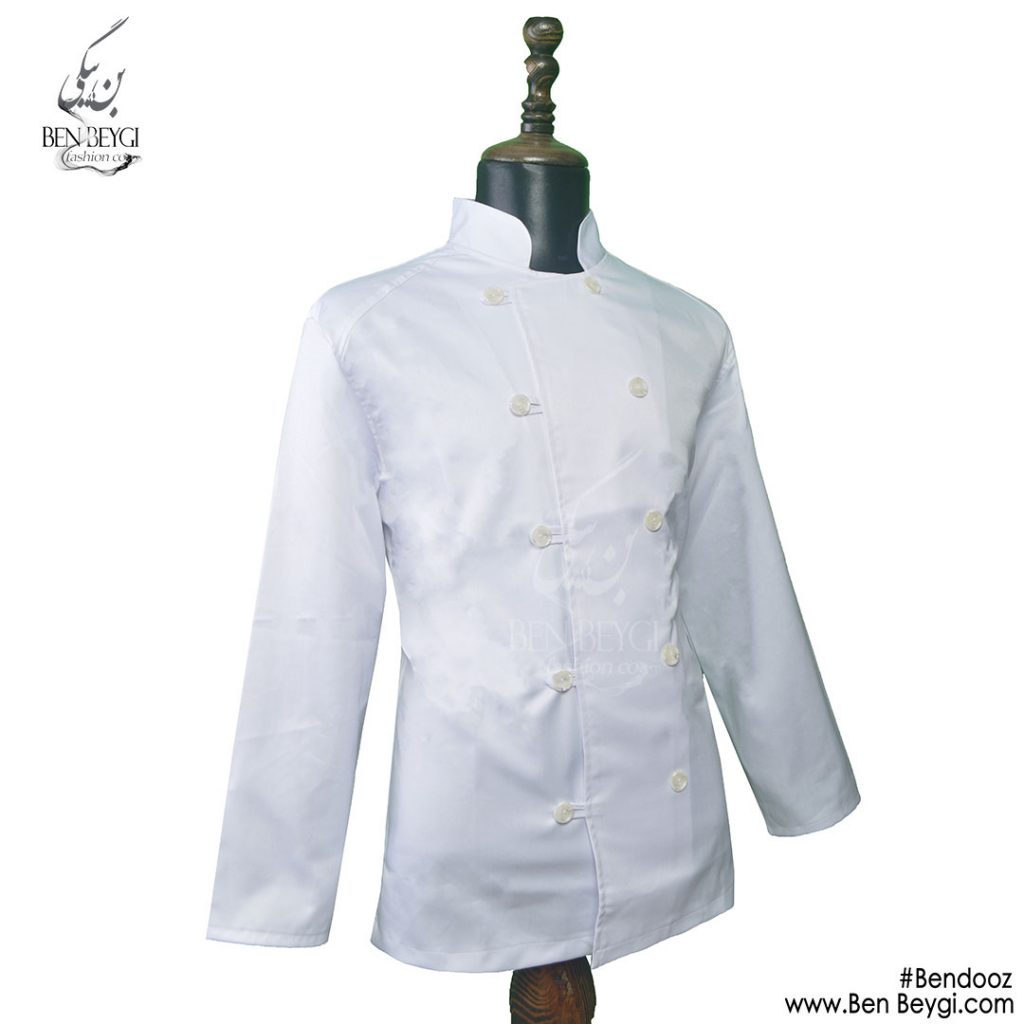 پیراهن-سر-آشپزی-سفید-با-بندوز-001