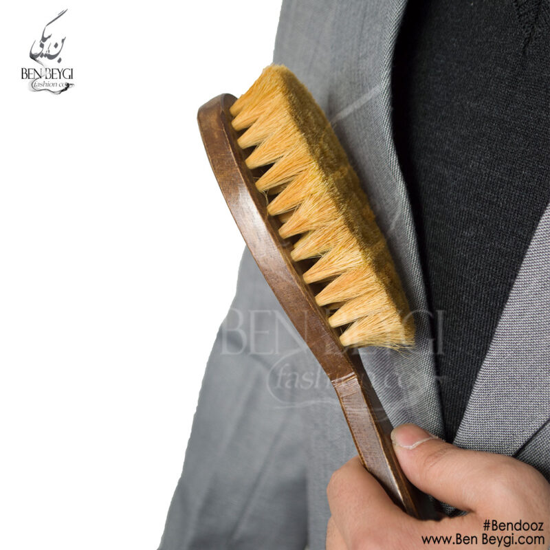ماهوت پاک کن | پرزگیر لباس | دسته چوبی موی اسب کد 22955