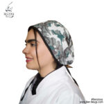 کلاه پزشکی طرح چریک با بند سر قابل تنظیم کد SHA-25149