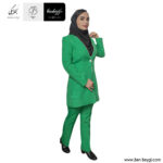مانتو شلوار اداری رنگ سبز