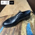 کفش مردانه اداری جنس چرمی بند دار (اسم مدل)، کشی زیره پی یو (زیره طبی) کد SA-27052 (2)