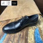 کفش مردانه اداری جنس چرمی بند دار (اسم مدل)، کشی زیره پی یو (زیره طبی) کد SA-27094 (2)