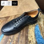 کفش مردانه اداری جنس چرمی بند دار مدل اسپرت، کشی زیره پی یو (زیره طبی) کد SA-27088 (2)