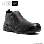 کفش ساق بلند ایمنی مردانه تاپ چرم PU رنگ مشکی کد AR-104-27770 (1)