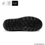 کفش ساق بلند ایمنی مردانه تاپ چرم PU رنگ مشکی کد AR-104-27770 (3)