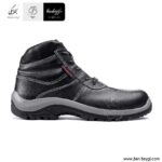 کفش ساق بلند ایمنی مردانه حرفه ای PU و TPU رنگ مشکی کد AR-155-27783 (2)