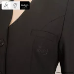 مانتو-شلوار-اداری-پارچه-بزیاق-رنگ-مشکی-یقه-هفت-پنج-دکمه-کد-32929-3 copy