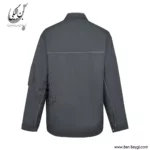 کاپشن شلوار کار طوسی عکس پشت